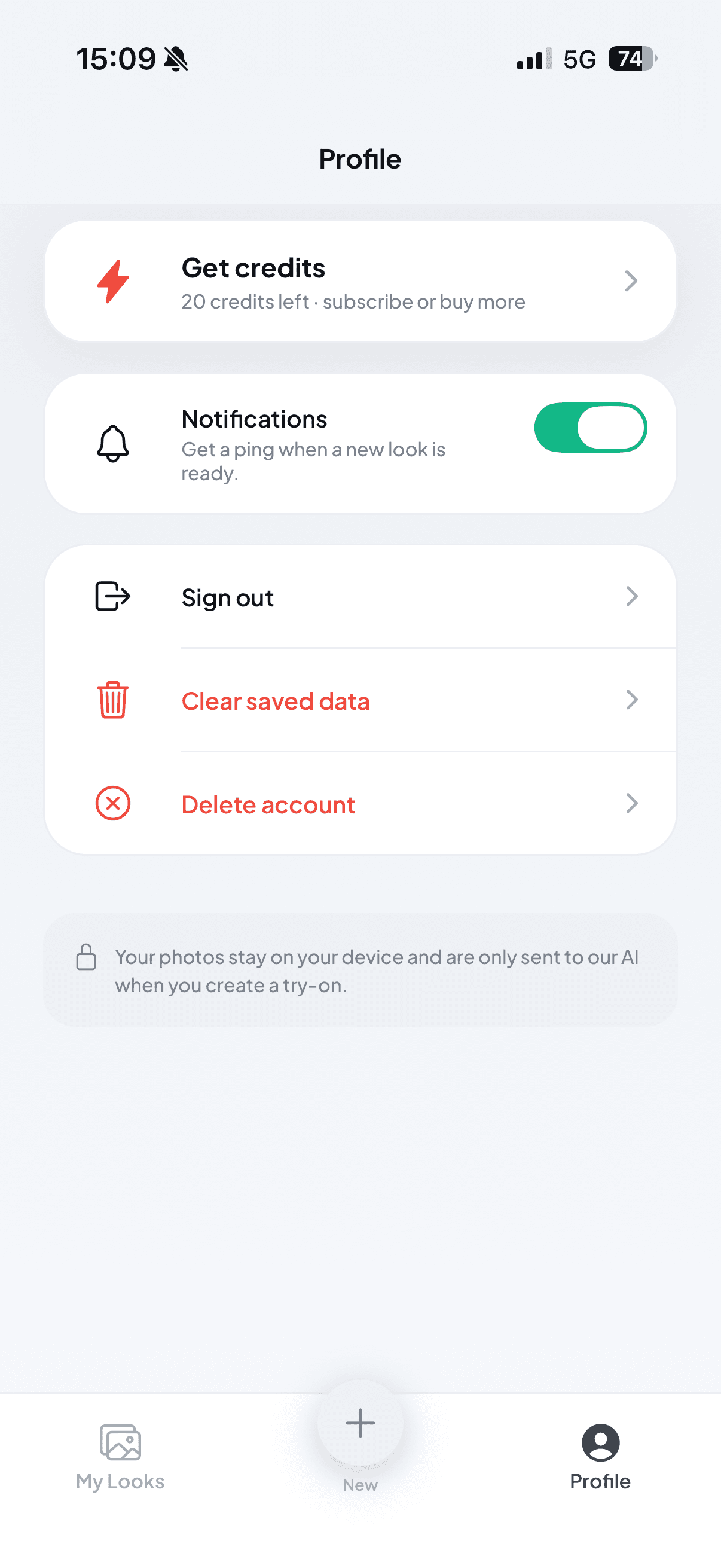 Profile and credits